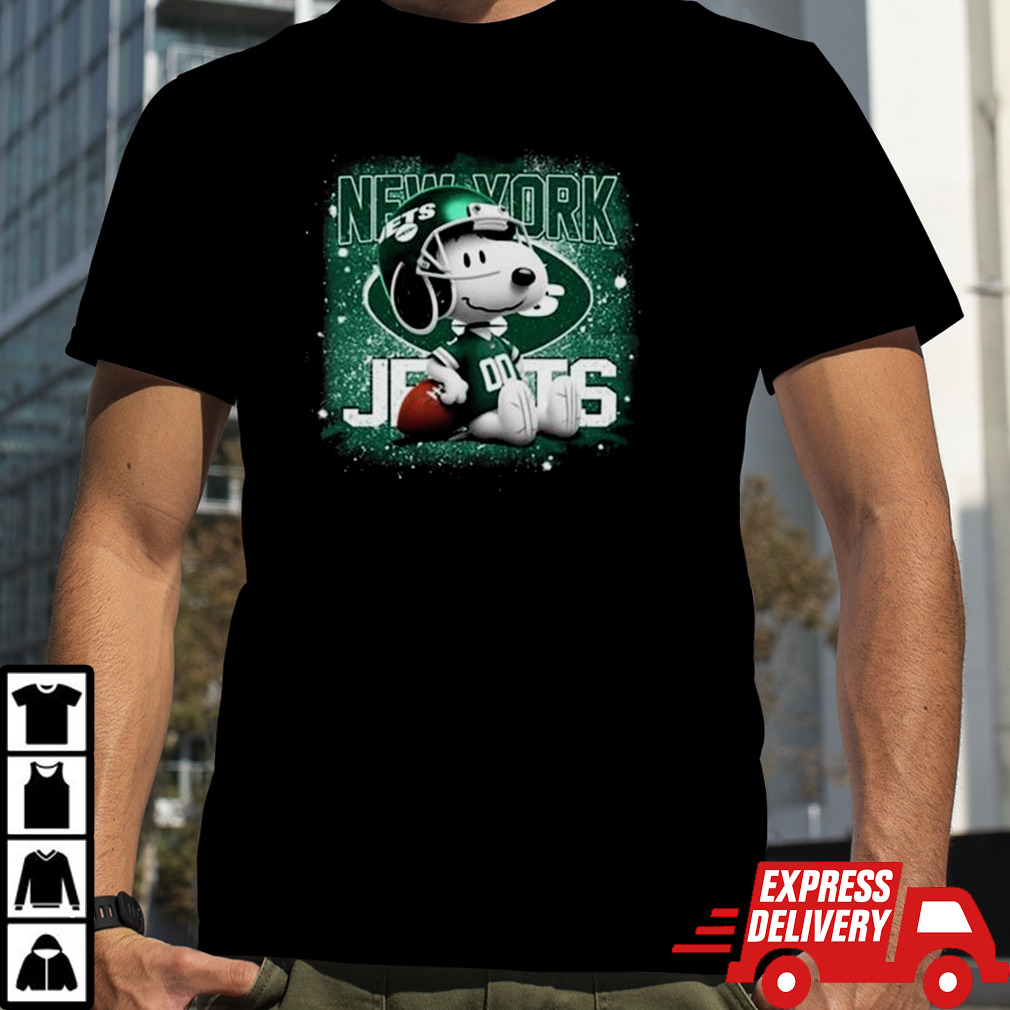 New York Jets Mix Snoopy T-shirt