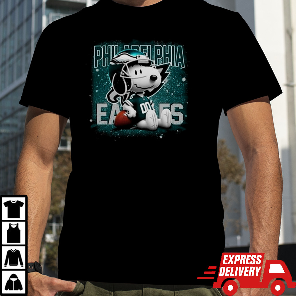 Philadelphia Eagles Mix Snoopy T-shirt