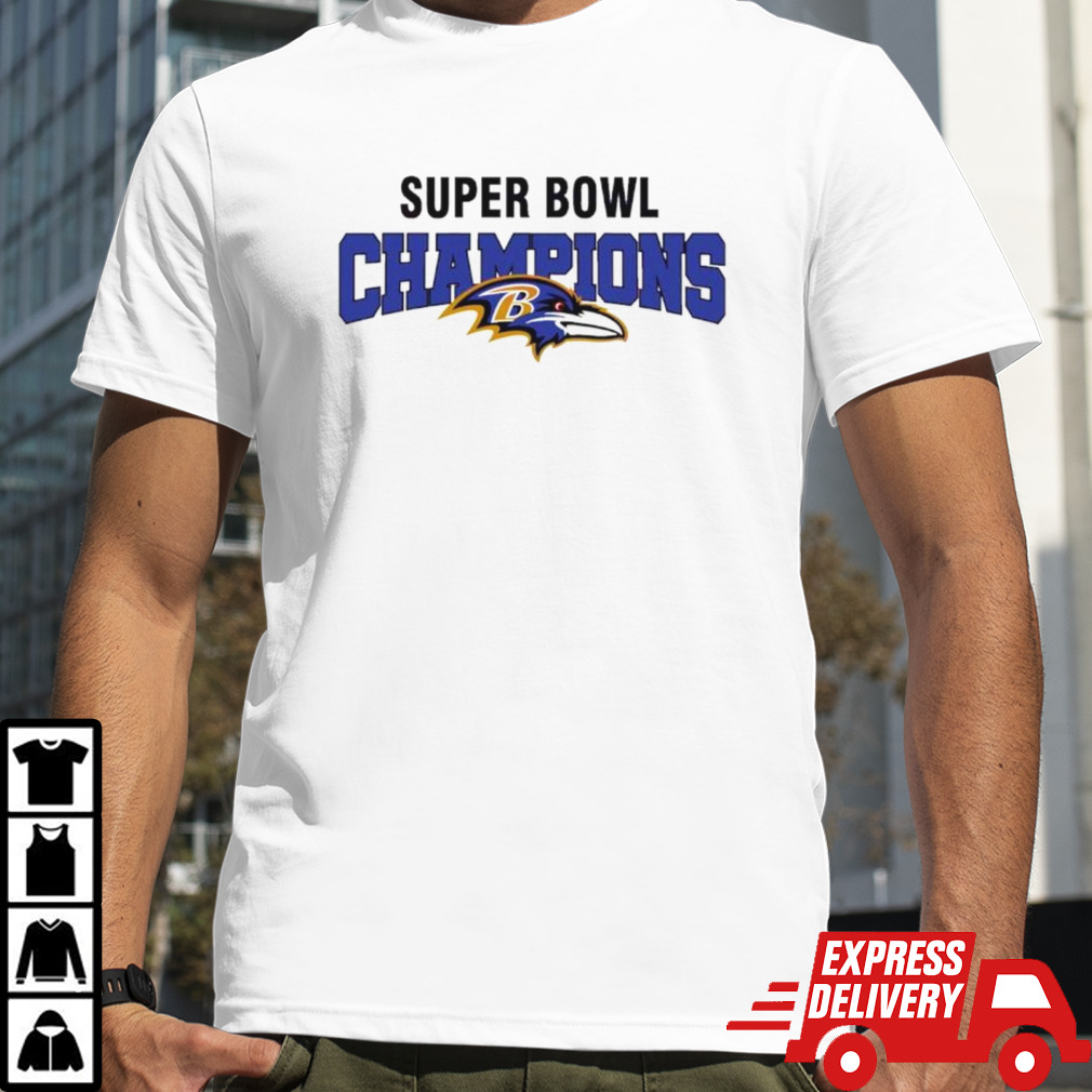 Super Bowl Champions Baltimore Ravens shirt