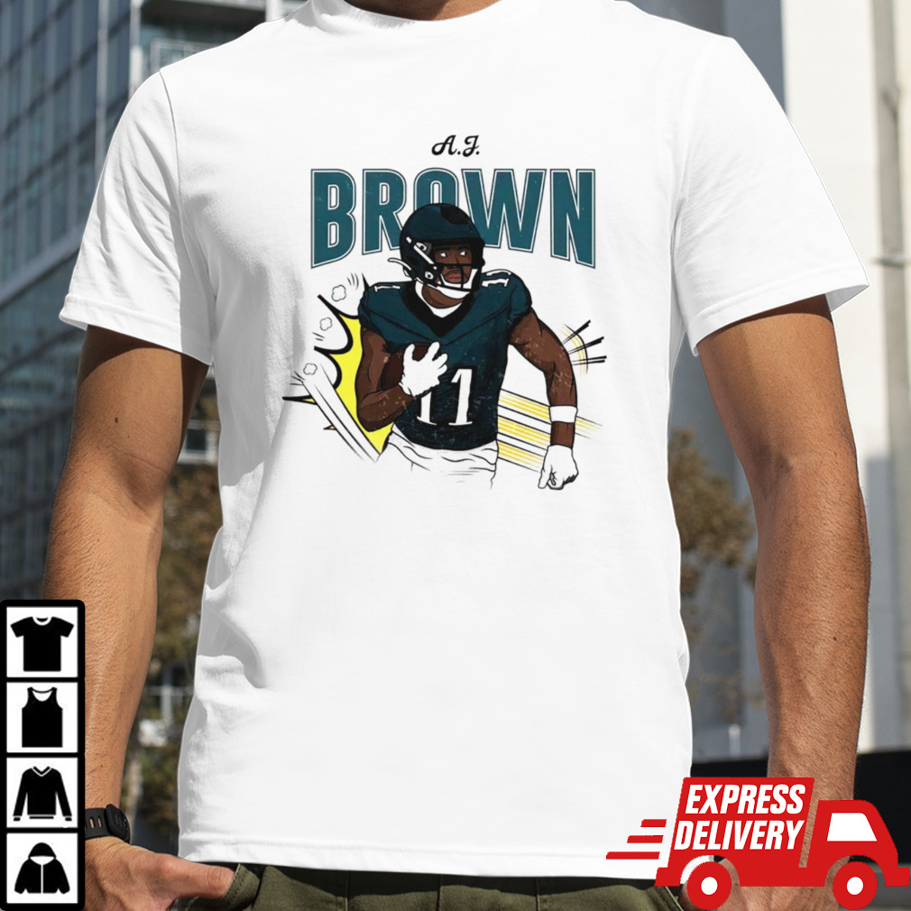 A.J. Brown heavyweight cartoon shirt