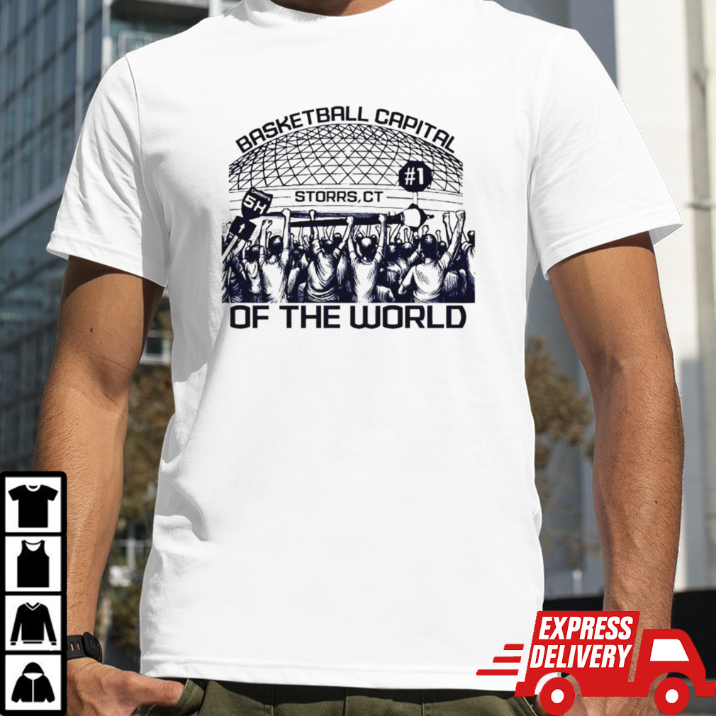 Basketball capital of the world UConn Huskies shirt