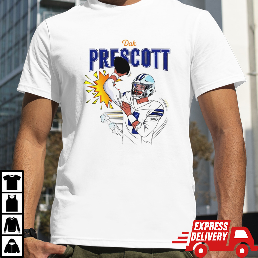 Dak Prescott heavyweight cartoon shirt