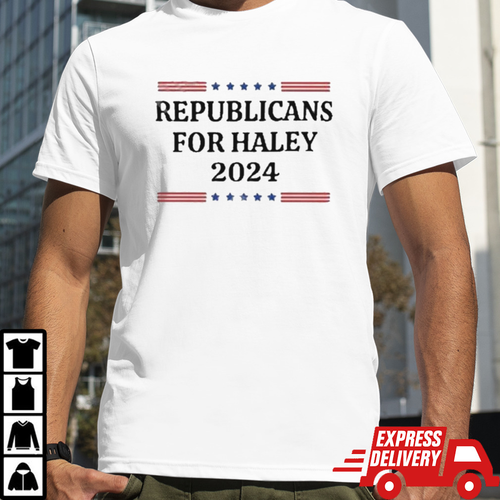 NikkI haley republicans for haley 2024 T-shirts