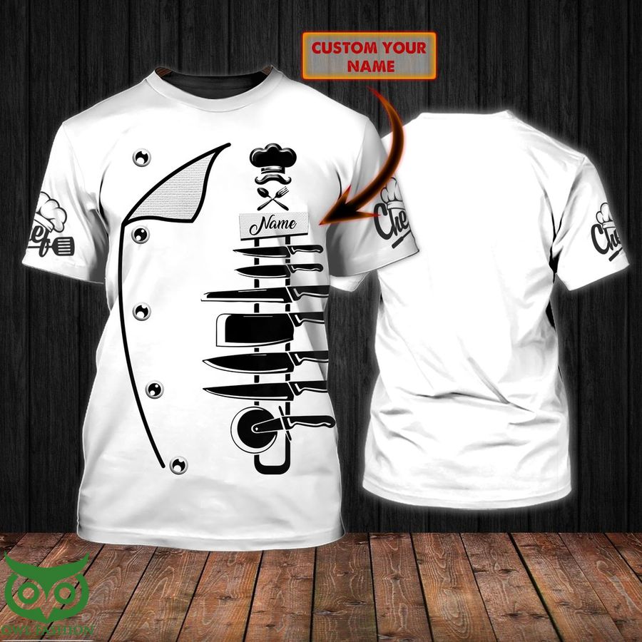 Personalized Chef Kitchen Tools Shirt