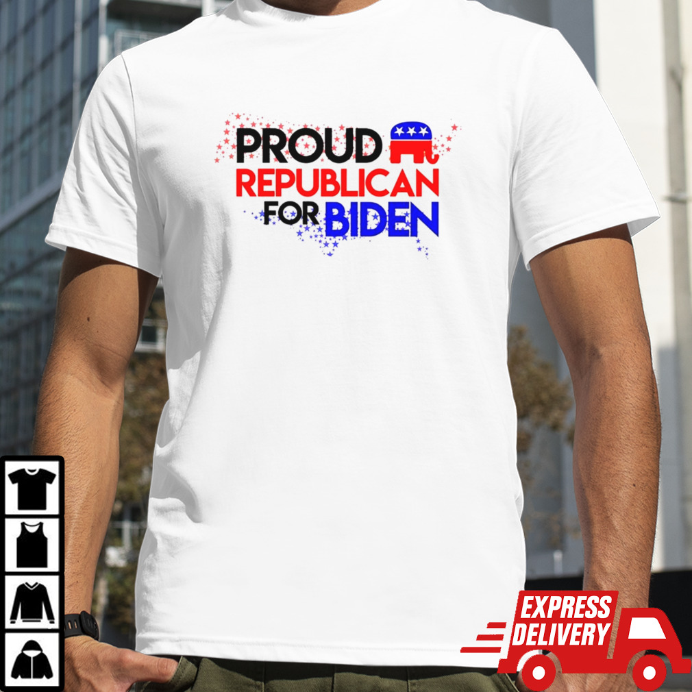 Proud republican for Biden 2024 shirt