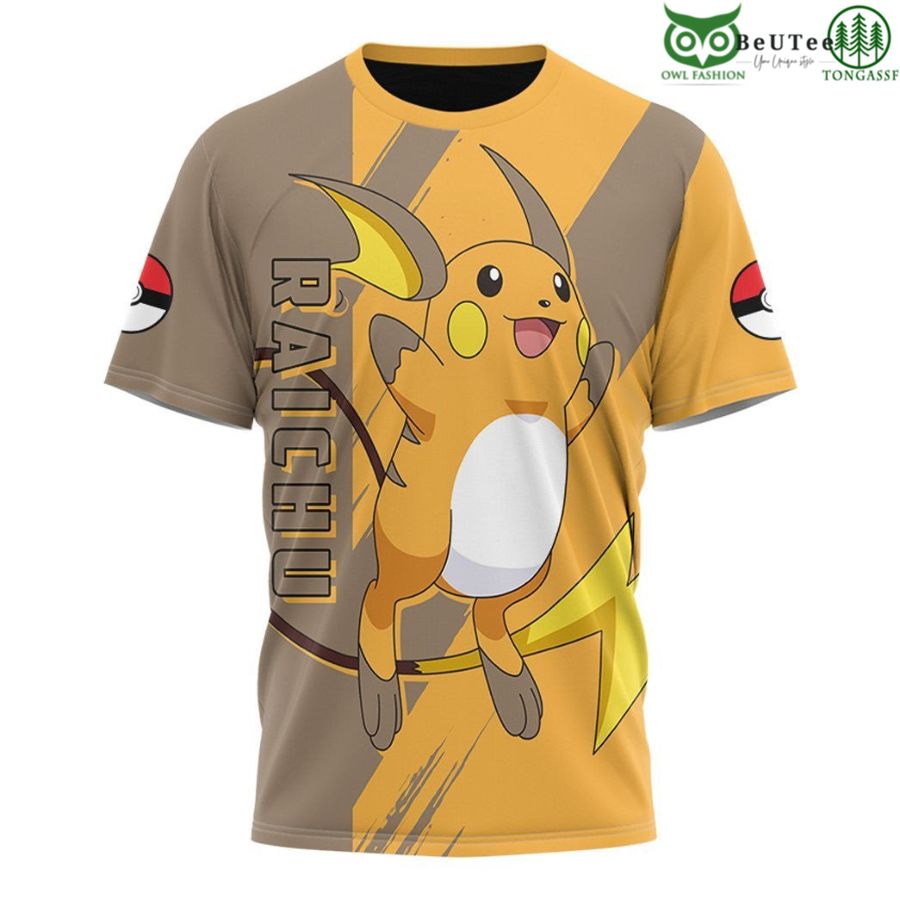 Raichu T-Shirt Apparel Pokemon