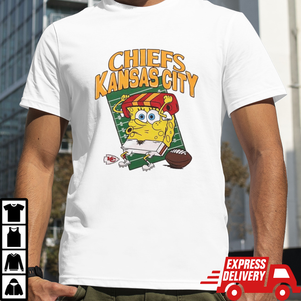 SpongeBob SquarePants X Kansas City Chiefs vintage shirt