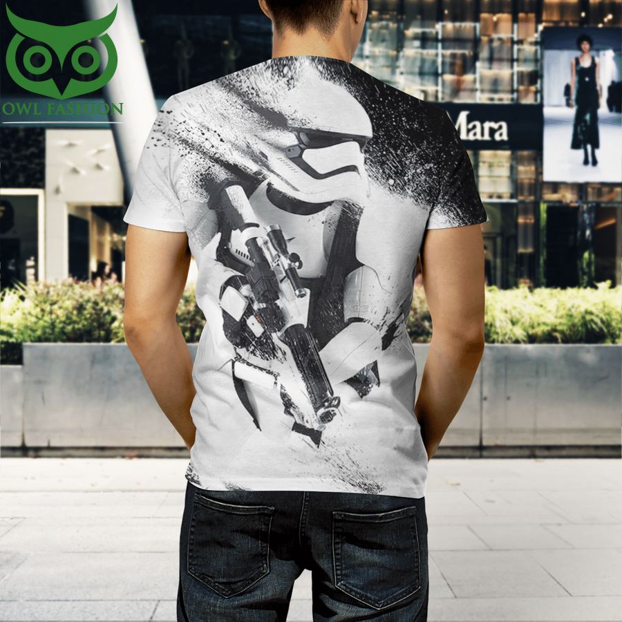 Stormtroopers Star Wars black and white 3D T Shirt