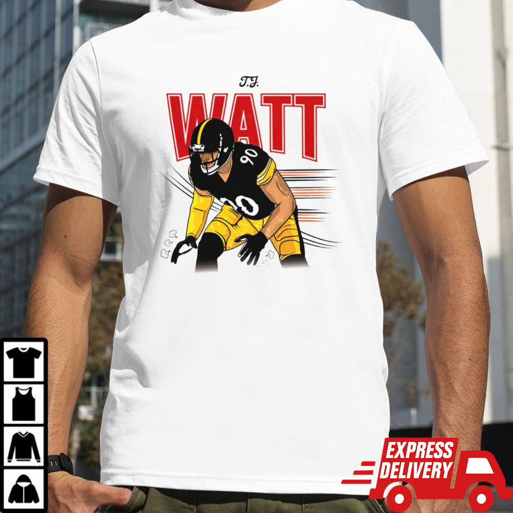 T.J. Watt heavyweight cartoon shirt