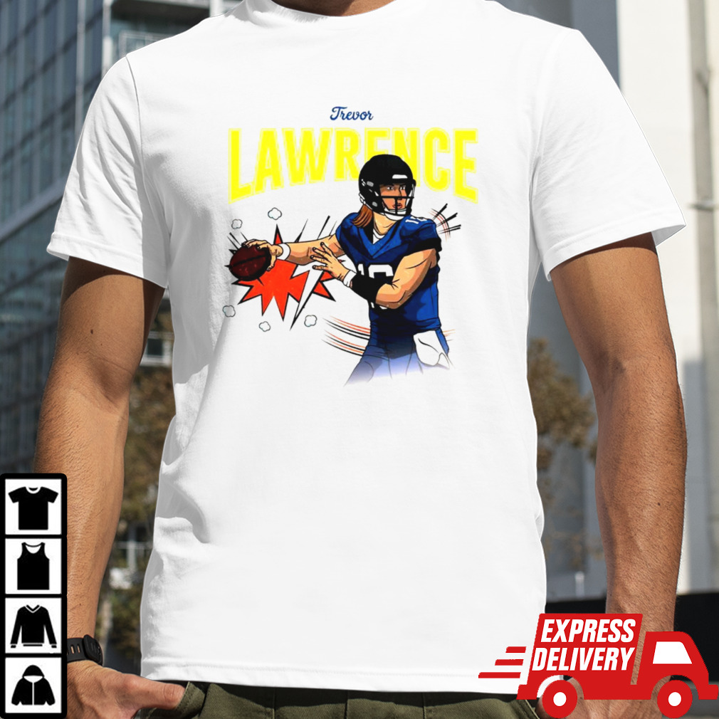 Trevor Lawrence heavyweight cartoon shirt