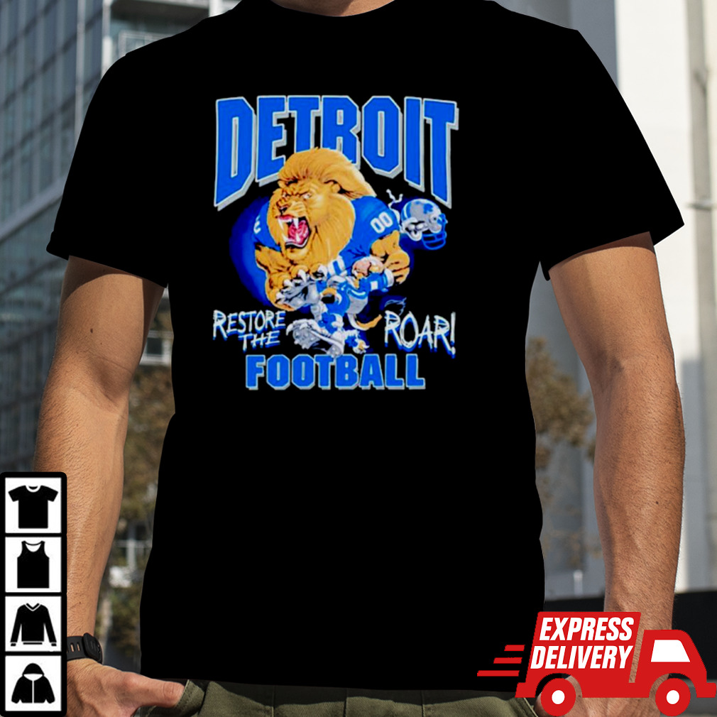 Aidan Hutchinson Restore the Roar Detroit Lions Football shirt