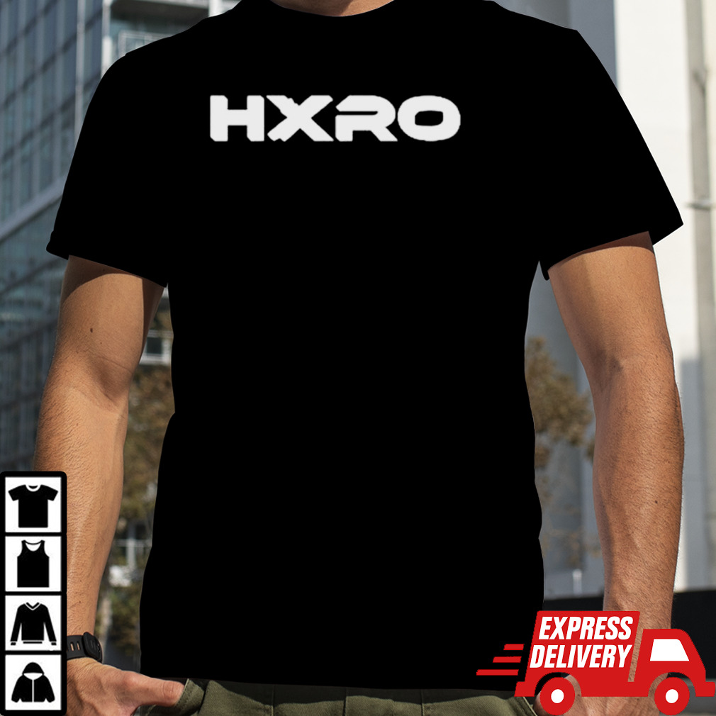 Caitlin Cook wearing Hxro logo shirt