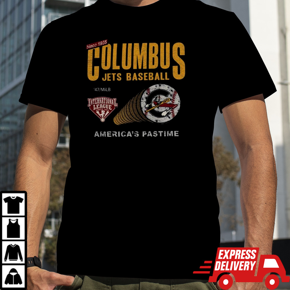 Columbus Jets Baseball Clippers 47 America’s Pastime T-shirt