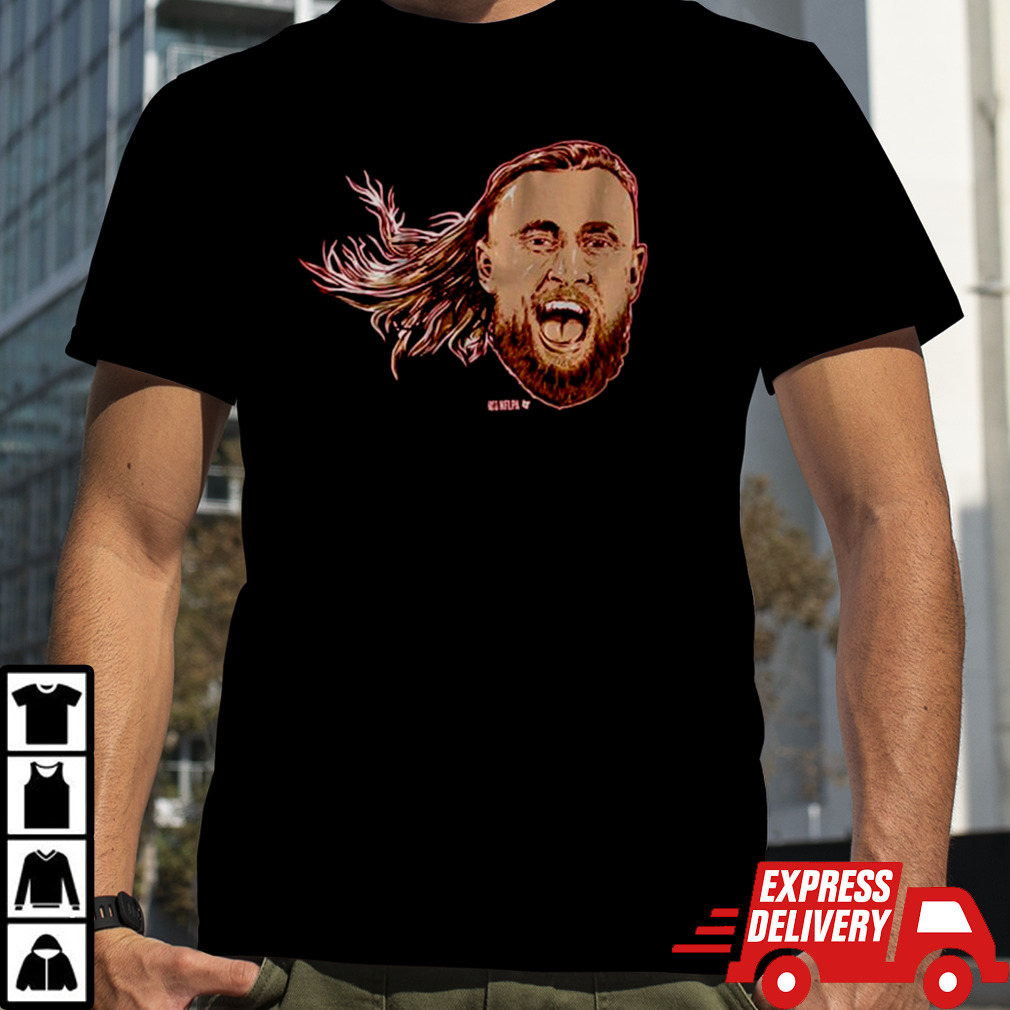 George Kittle Swag Head T-Shirts