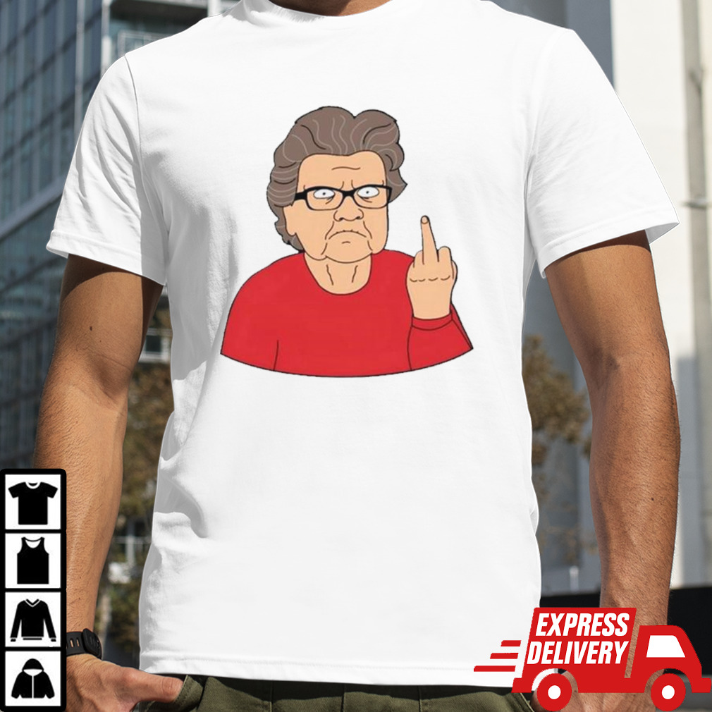 Grandma middle finger shirt