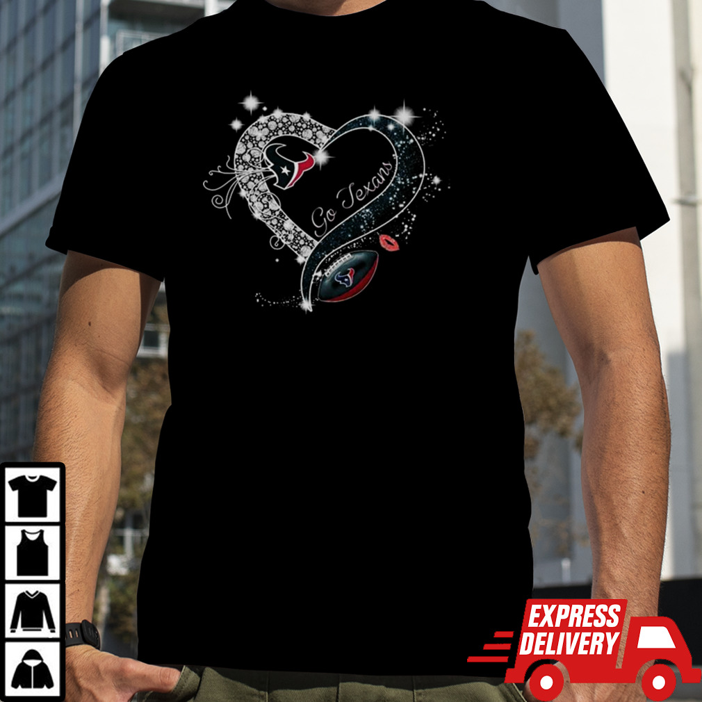 Houston Texans Go Texans Heart T-shirt