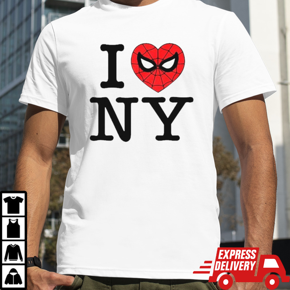 I love ny Spider-Man shirt