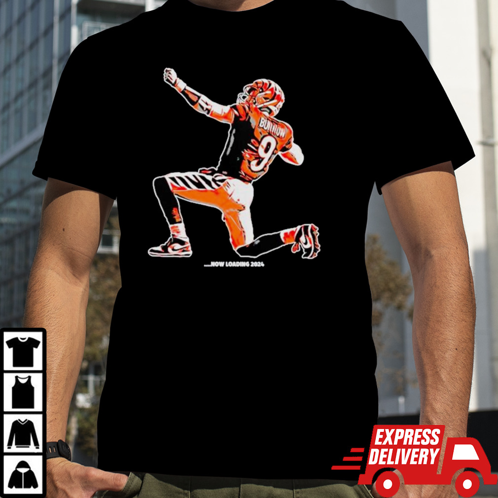 Joe Burrow 9 Cincinnati Bengals now loading 2024 shirt