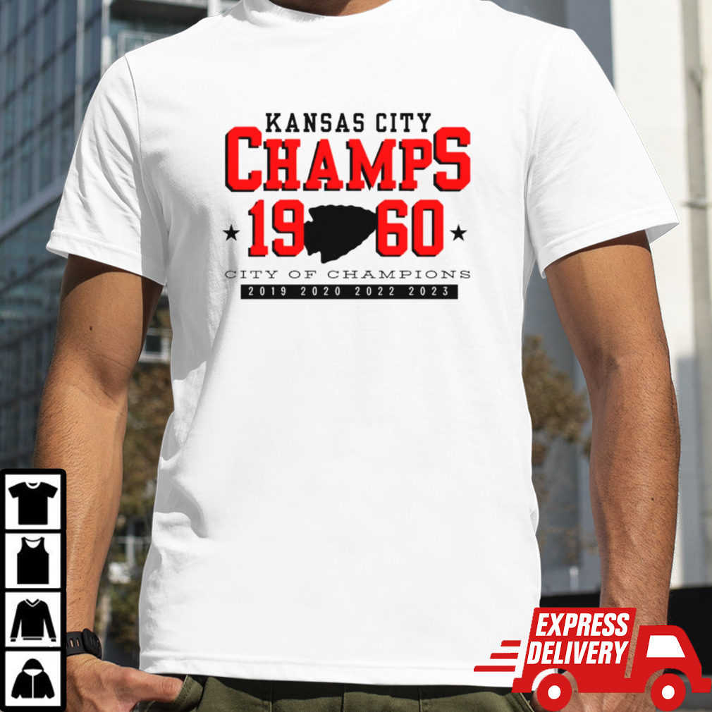 Kansas City Champs 1960 City of Champions classic shirt