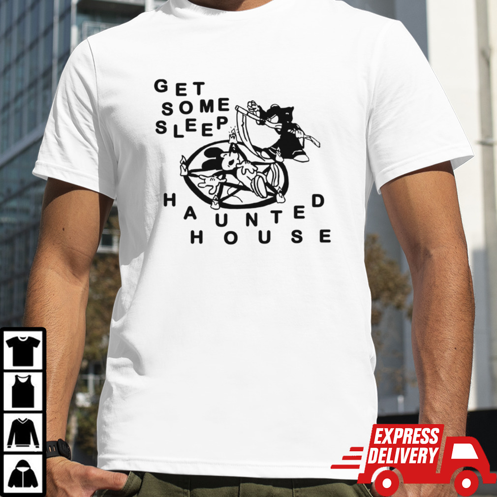 Mickey Mouse get some sleep haunted house shirt