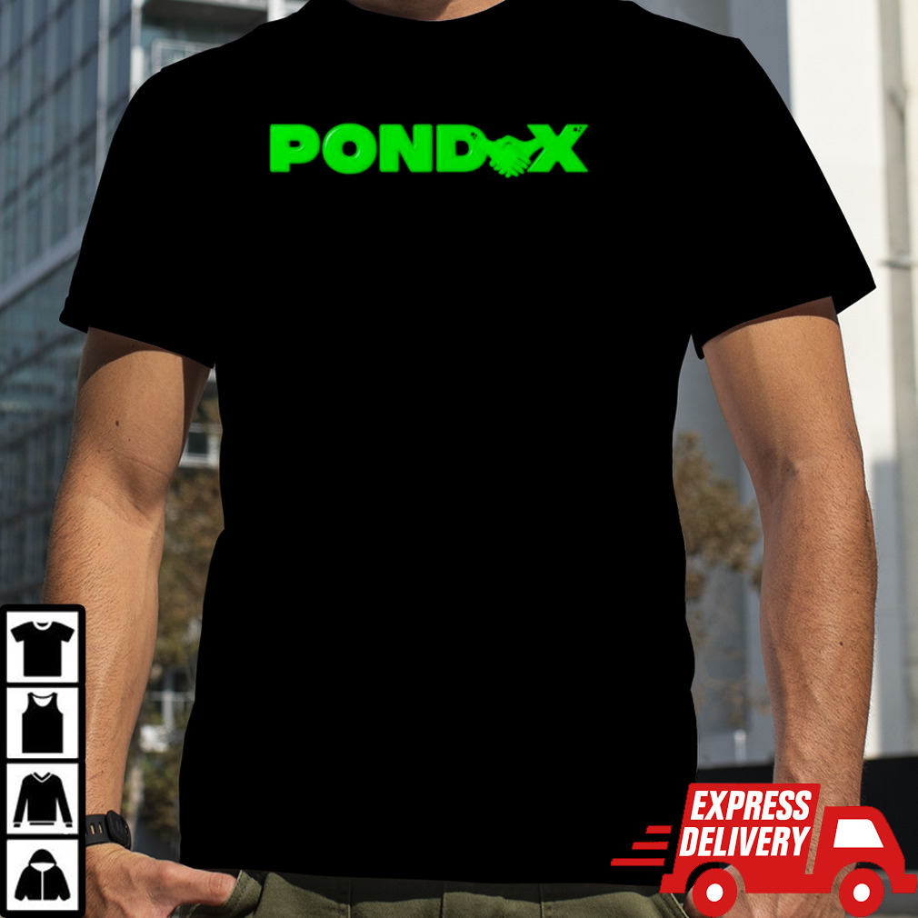 Pond0x logo shirt