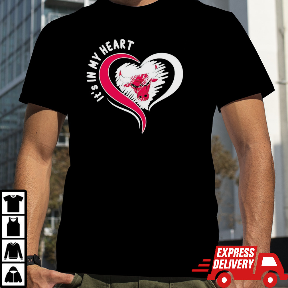 Chicago Bulls it’s in my heart shirt