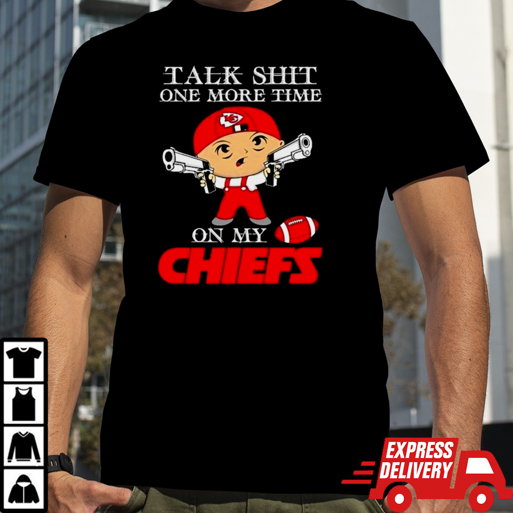 Talk Shit One More Time On My Kansas City Chiefs NFL Super Bowl 2024 T-shirt