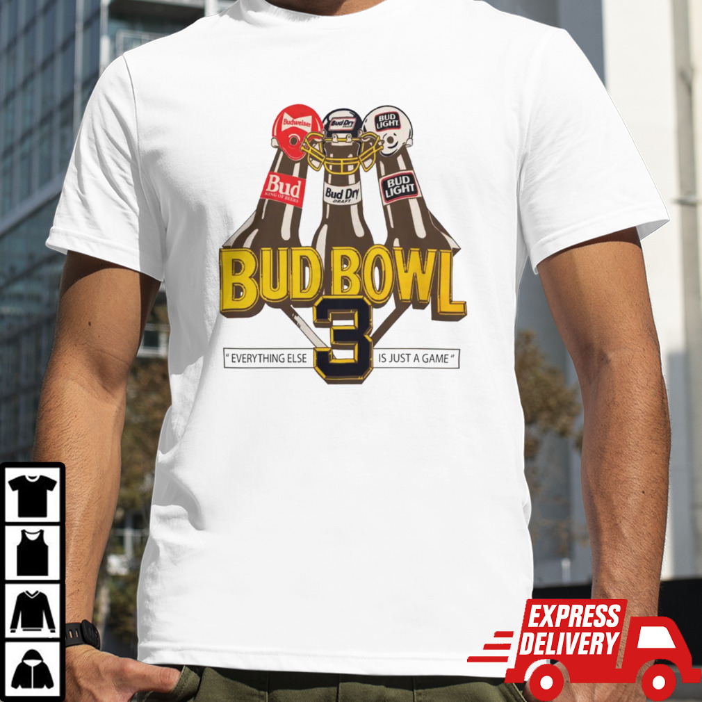 1990 Bud Bowl 3 Everything Else Is Just A Game Shirt