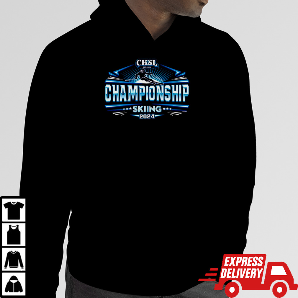 2024 CHSL Skiing Championship shirt