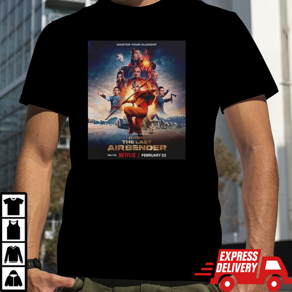 A Netflix Live Action Series Avatar The Last Airbender February 22 T-Shirt