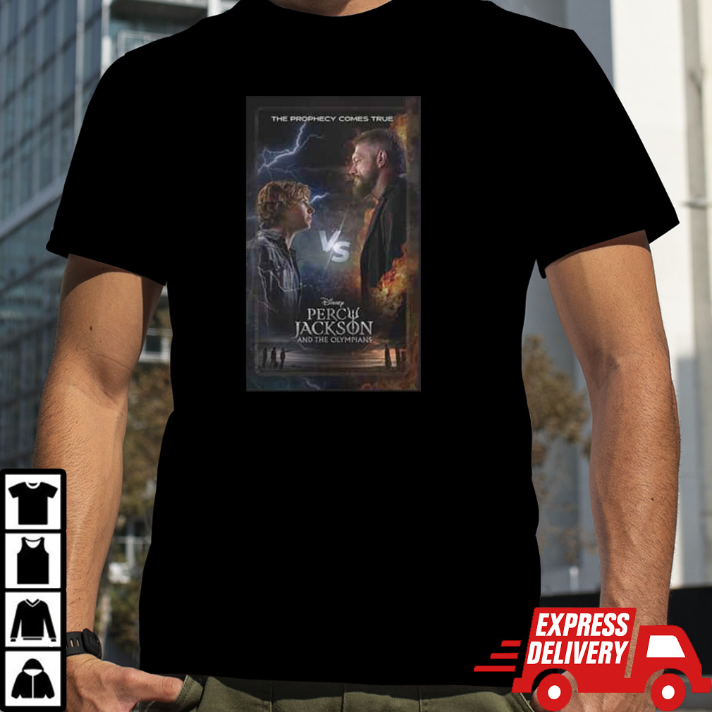 Adam Copeland Percy Jackson Poseidon’s Kid vs The God Of War Ares Percy Jackson And The Olympians Series T-Shirt