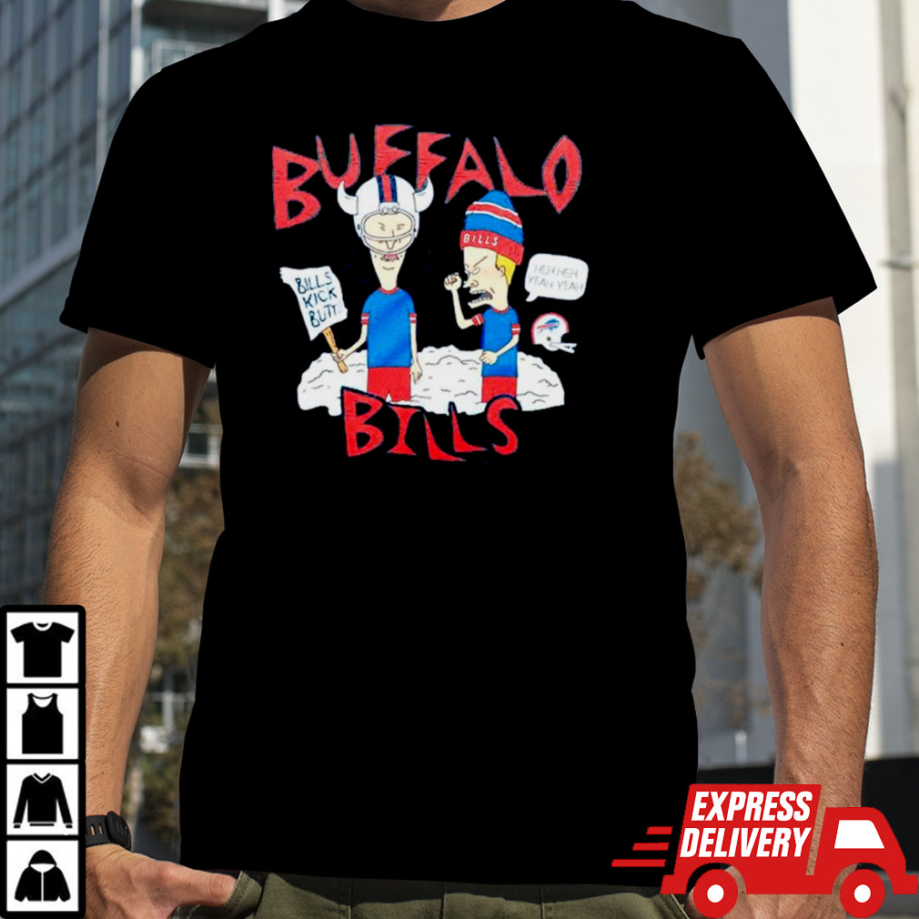 Beavis and Butt-Head X Buffalo Bills Kick But shirt