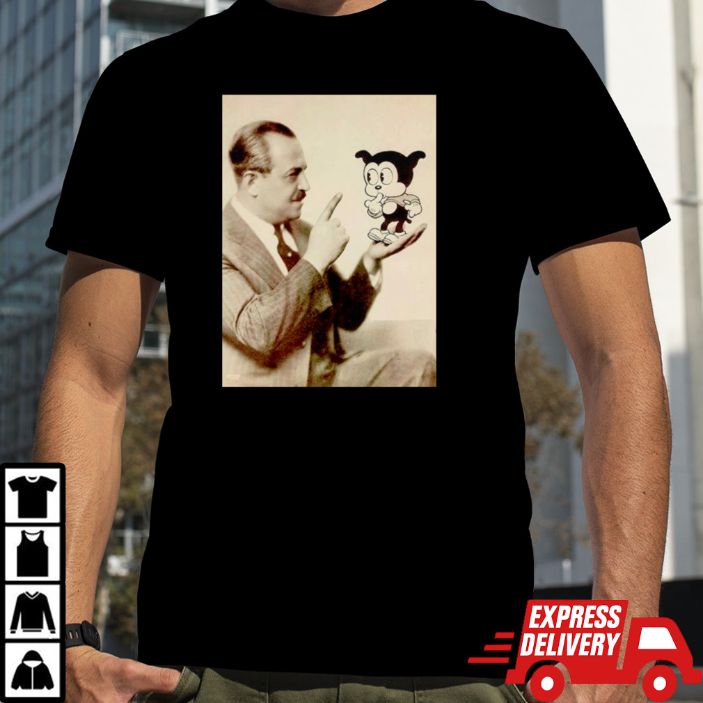 Fleischer Studios Max Fleischer and bimbo the dog shirt