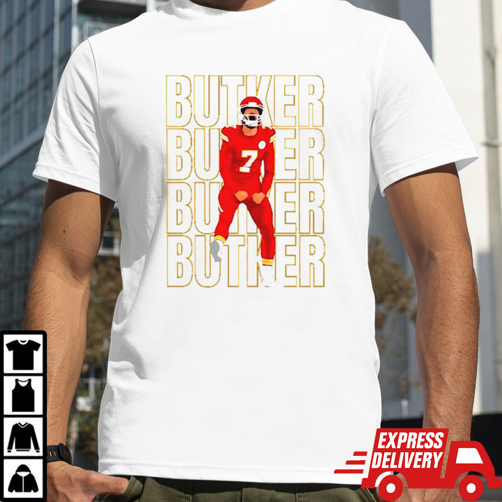 Harrison Butker Kansas City Chiefs football shirt