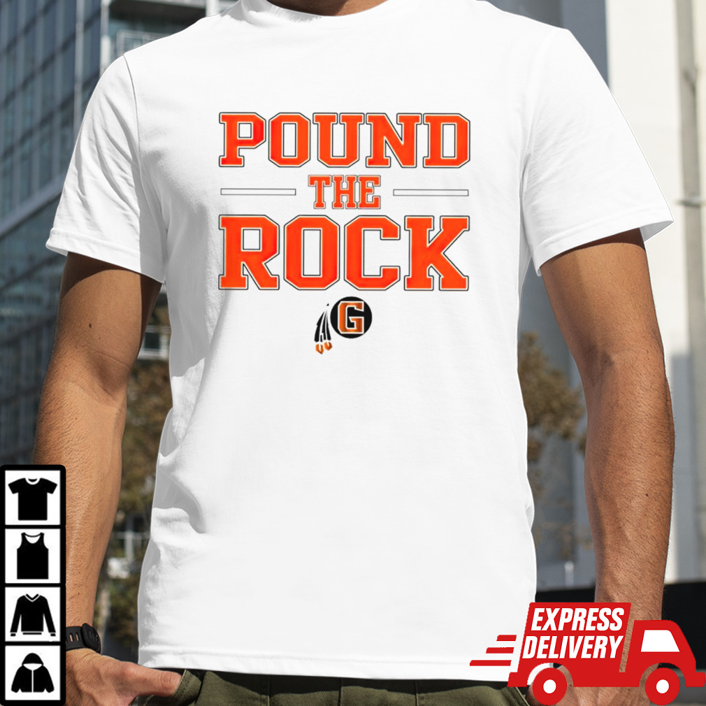 Pound The Rock Grafton Black Hawk shirt