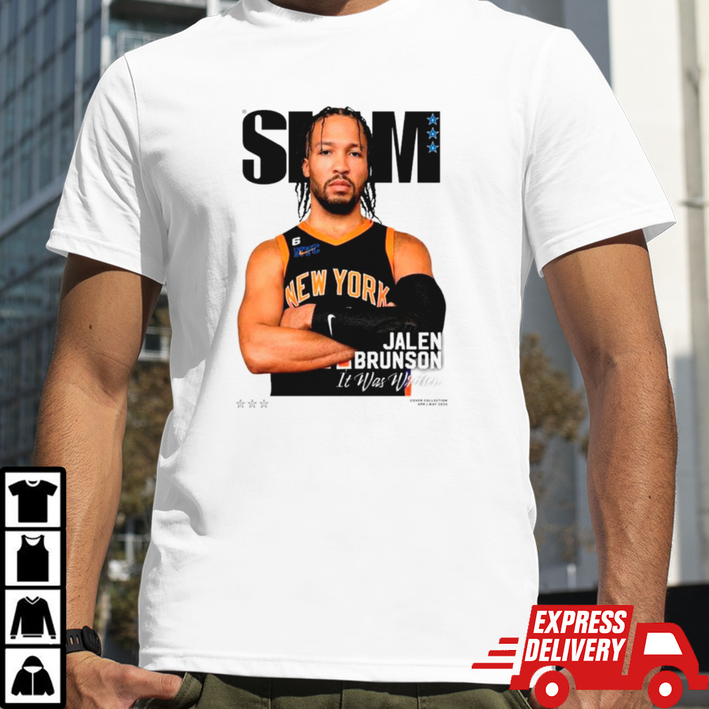 Slam Jalen Brunson it was written shirt