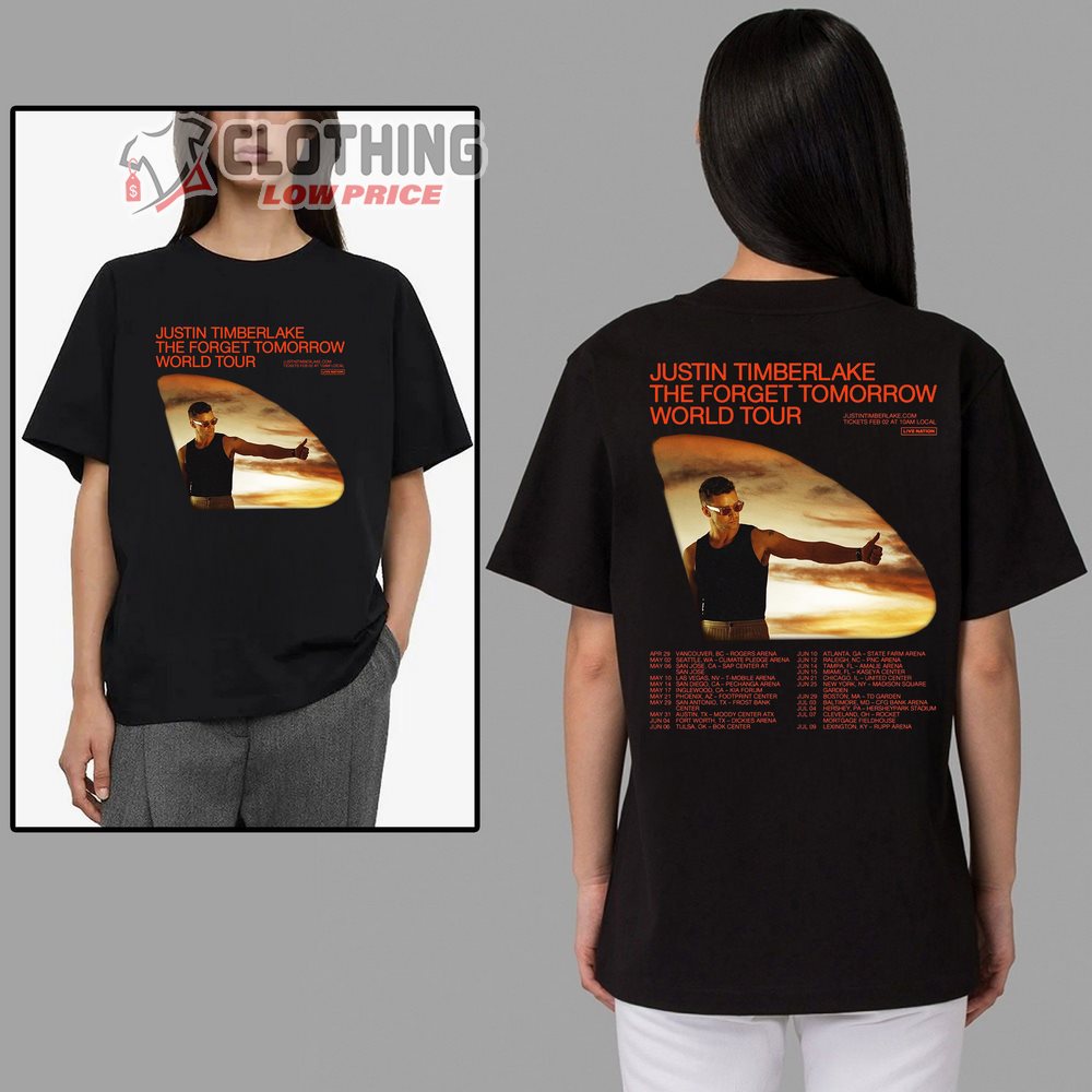 Justin Timberlake Spring And Summer 2024 Tour Dates Merch, Justin