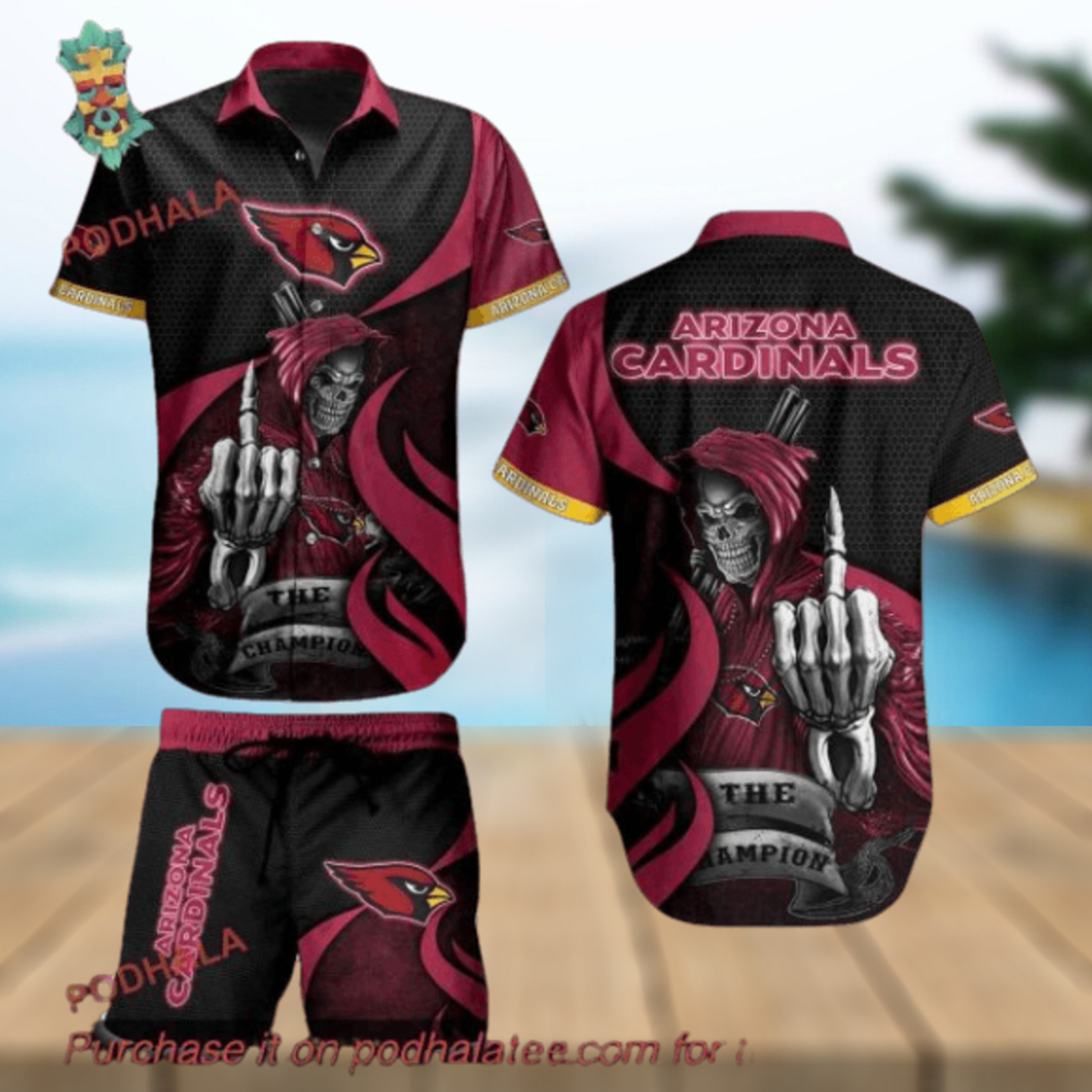 Arizona Cardinals Clothing Hawaiian Style Series Shirt - Limotees