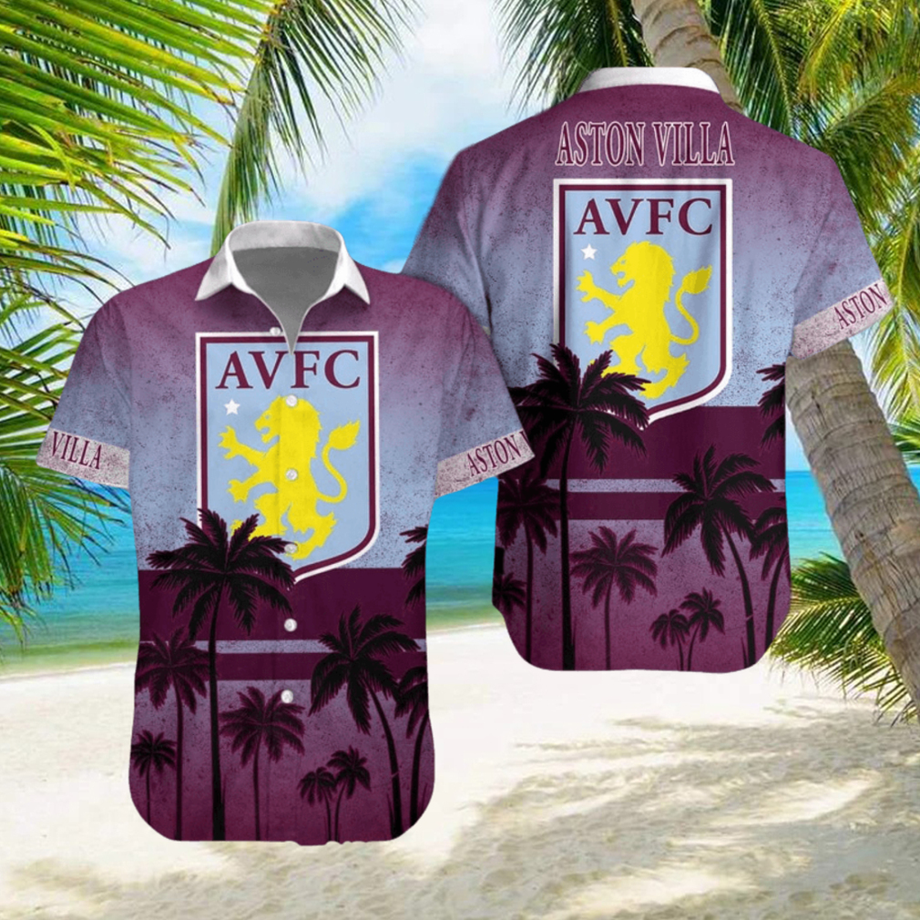 Aston Villa Football Club Full Printed Unisex Hawaiian Shirt - Limotees