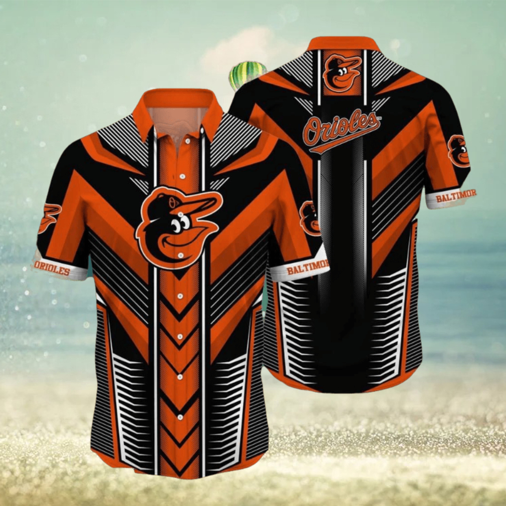 Baltimore Orioles MLB Plus Size Logo Beach Hawaiian Shirt For Summer - Limotees