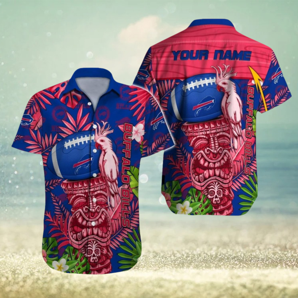 Buffalo Bills Amazon pattern Custom Name Hawaiian Shirt Best Gift For Fan - Limotees