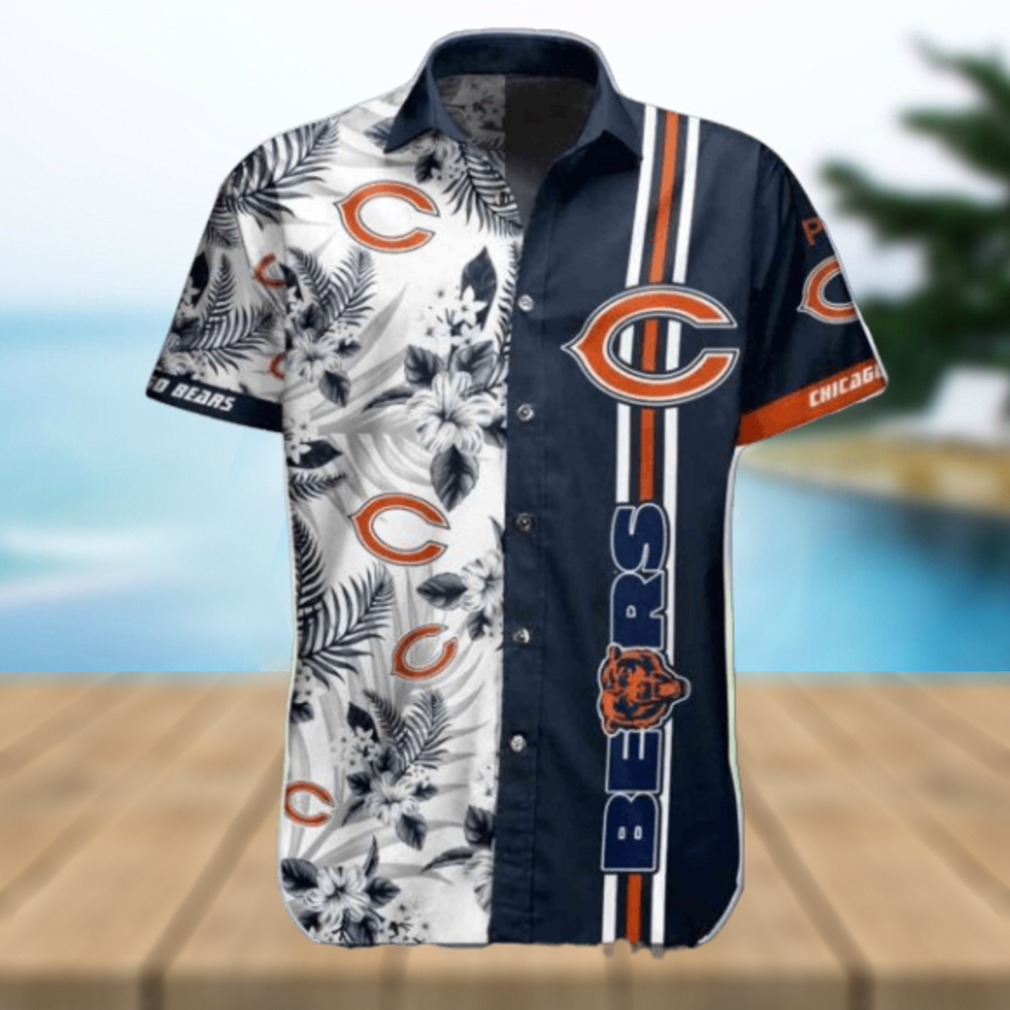 Casual Shorts Edition NFL Chicago Bears Hawaiian Shirt - Limotees