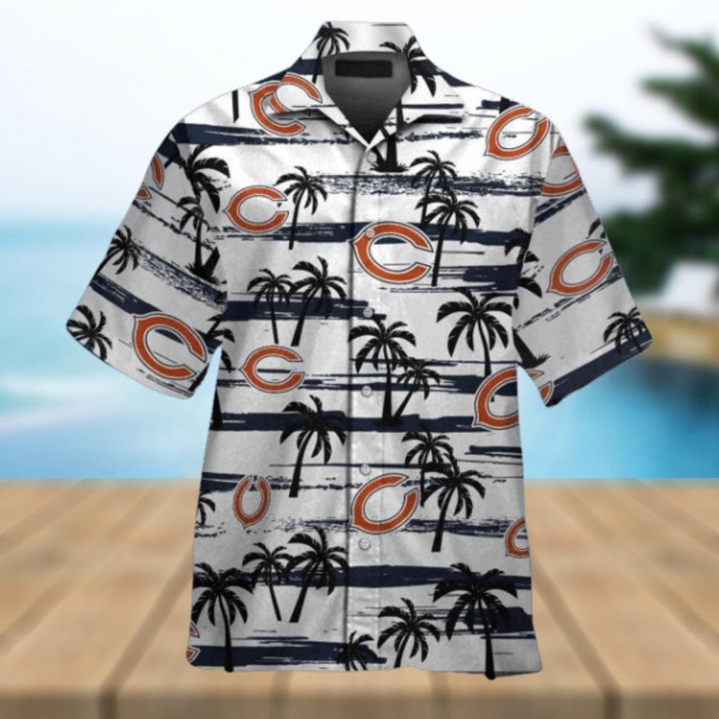 Chicago Bears Aloha Spirit Short Sleeve Tropical Hawaiian Shirt Design - Limotees