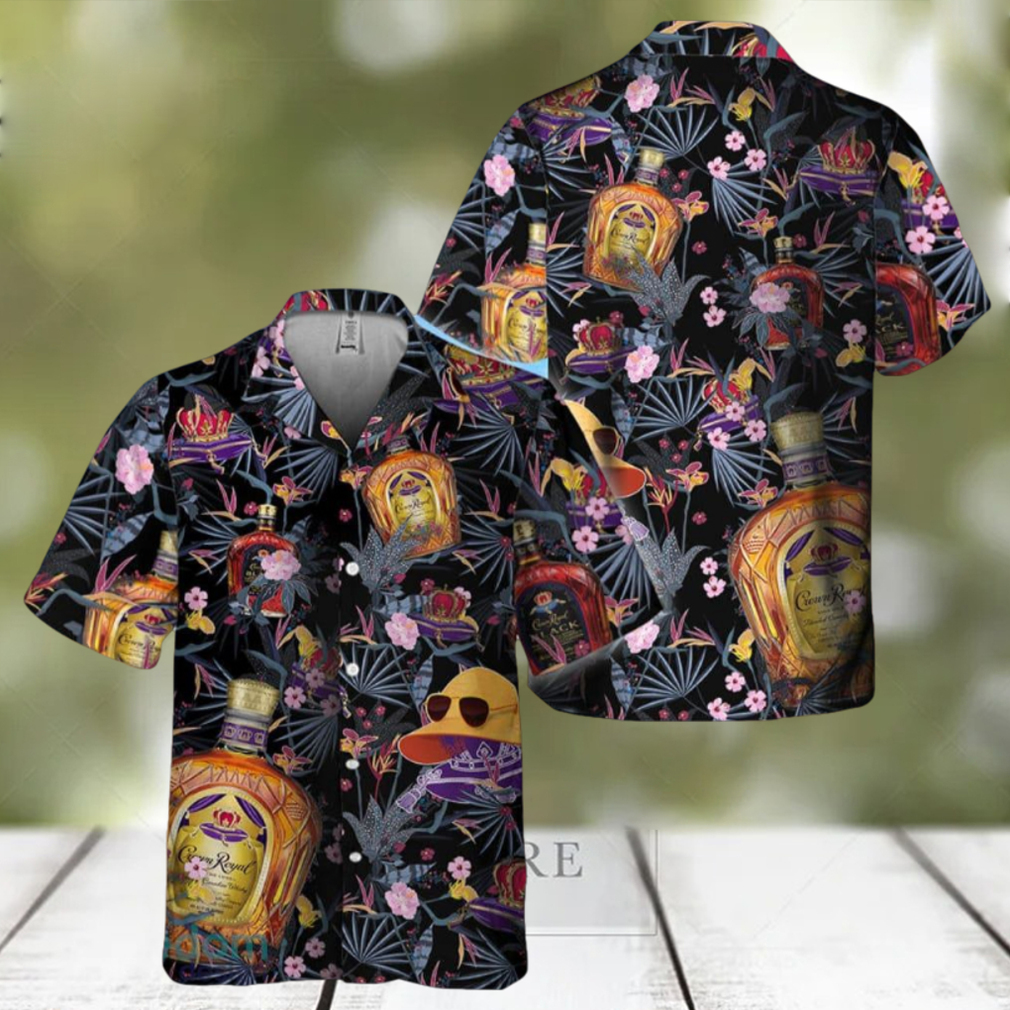 Crown Royal Floral Summer Hawaiian Shirt - Limotees