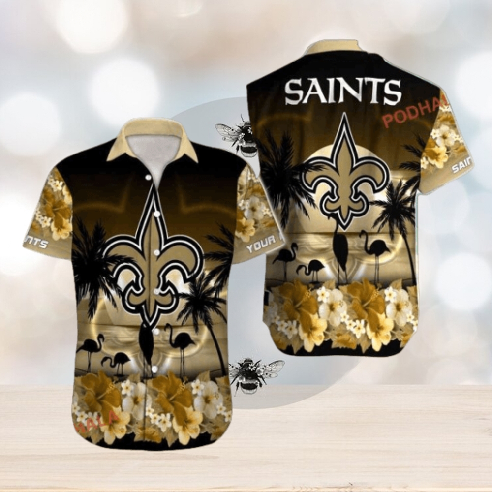 Custom Design Celebrating New Orleans Saints Hawaiian Shirt - Limotees