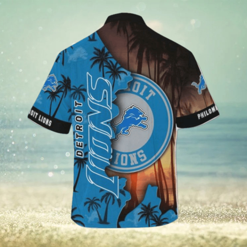 Detroit Lions Nfl customized Summer Hawaii Shirt For Sports Enthusiasts Football Button Up Shirt And Shorts Dan Campbell Gift - Limotees