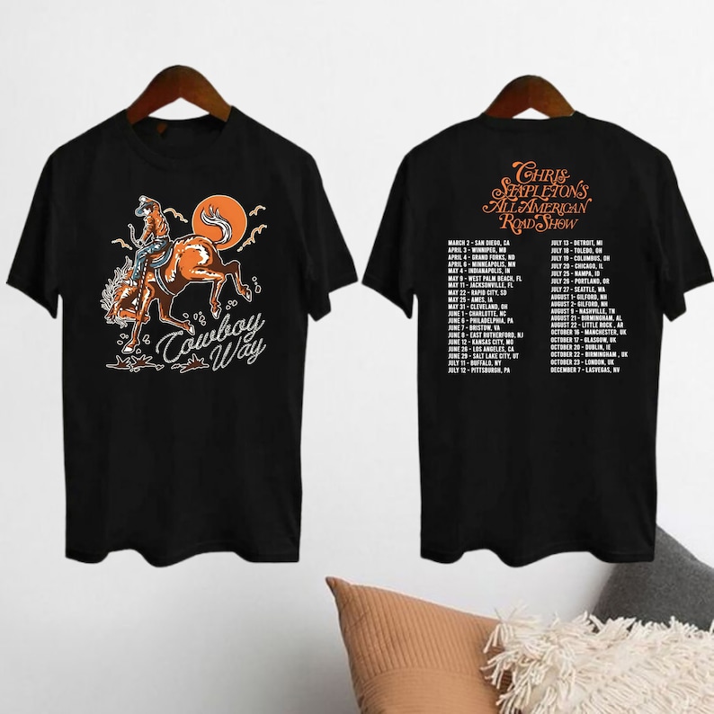 All American Road Show 2024 Tour Shirt, Chris Stapleton Fan Gift Shirt, Chris Stapleton Country Music Shirt, Chris Stapleton Concert Merch