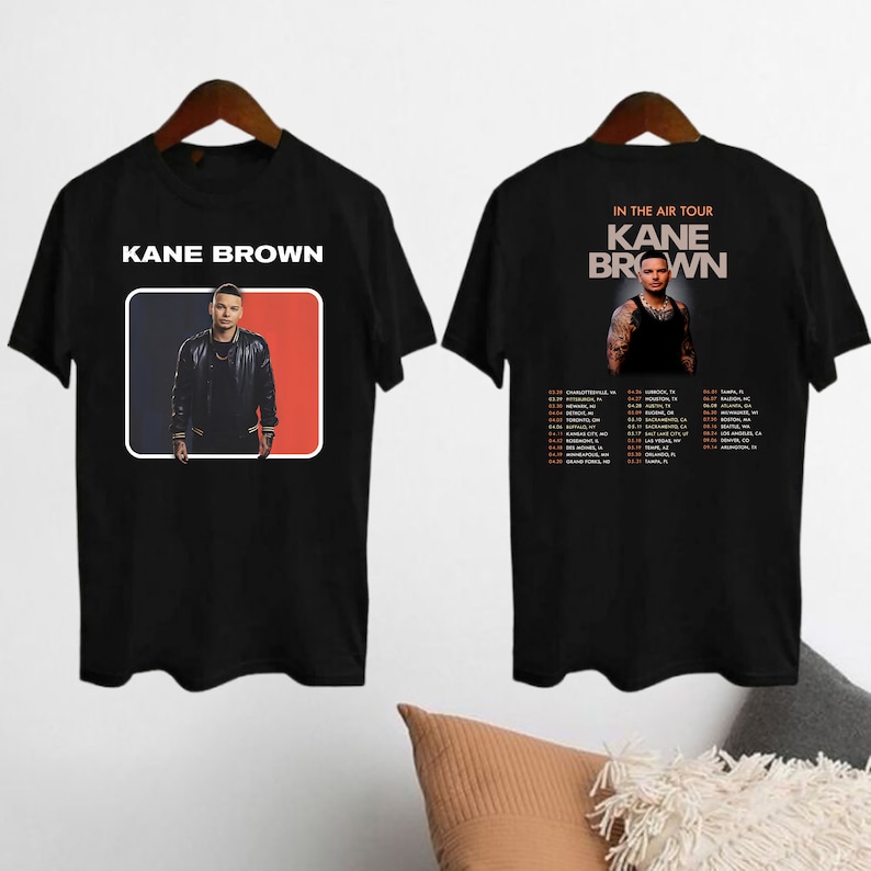 Kane Brown Tour 2024 Shirt, Kane Brown In The Air Tour 2024 Shirt, Kane Brown Fan Shirt, Kane Brown Concert Merch, Kane Brown Vintage Shirt