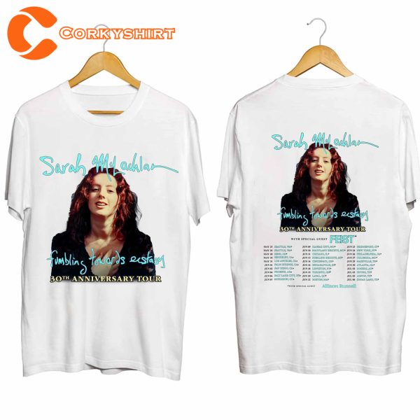 Sarah Mclachlan Shirt Fumbling Towards Ecstasy Tour