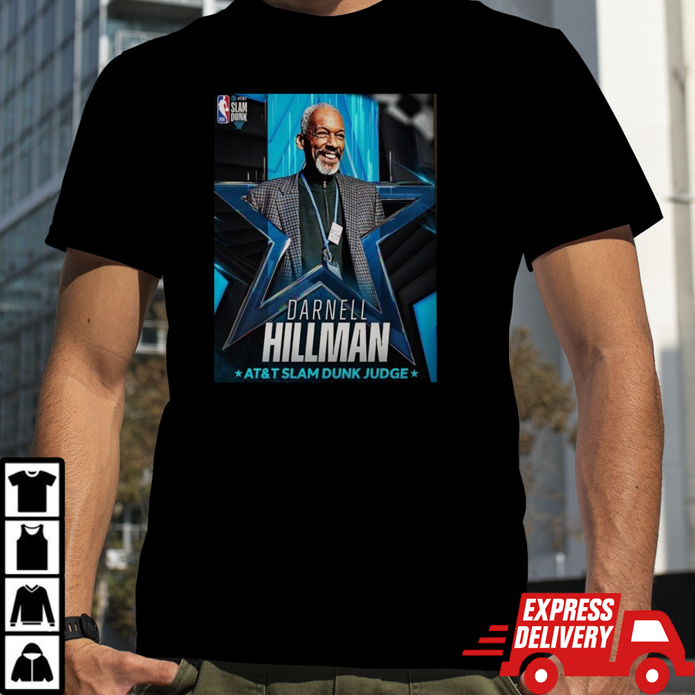 2024 At And T Slam Dunk Judge Is Darnell Hillman T-shirt